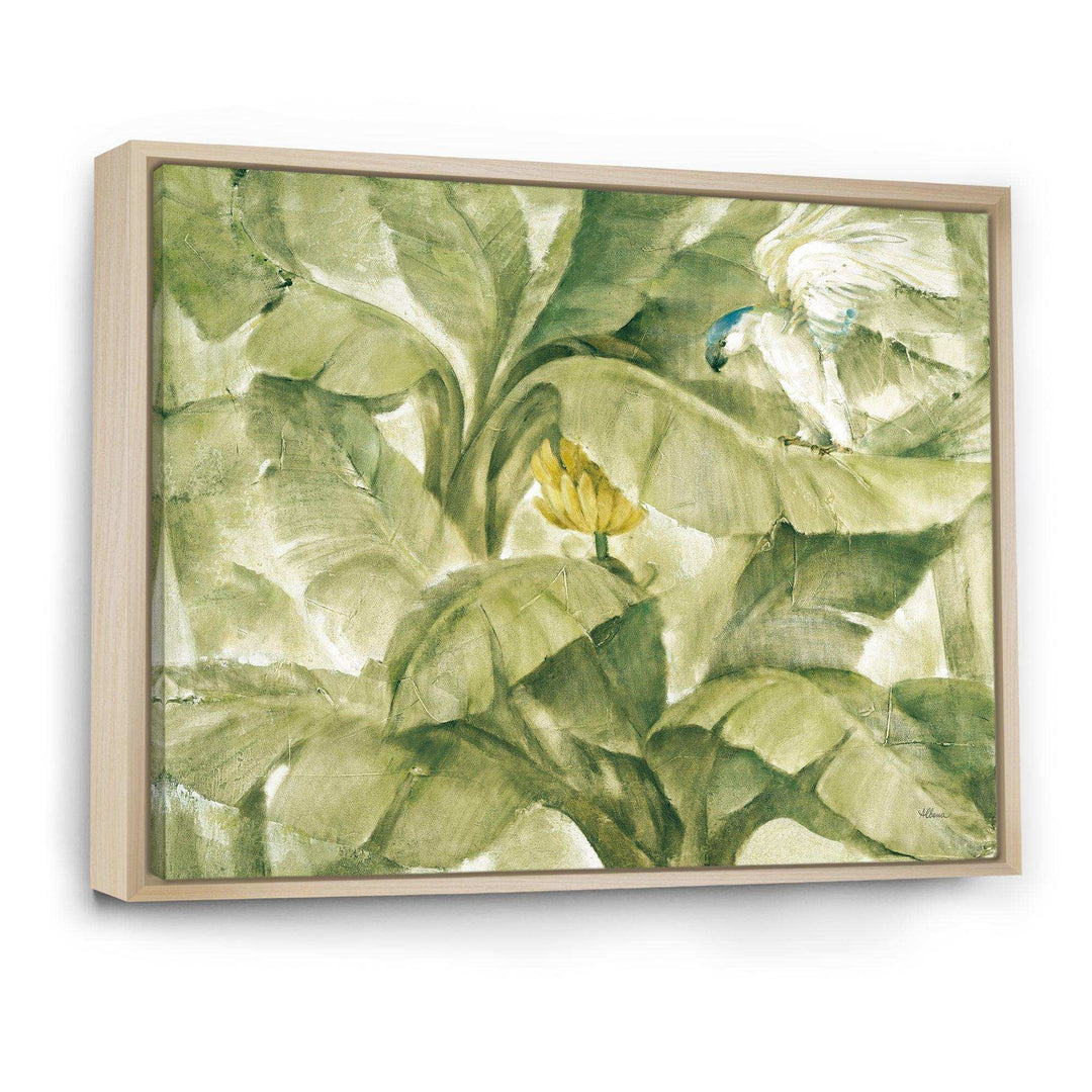 Tropical Canopy II Green - Farmhouse Living Room Wall Decor