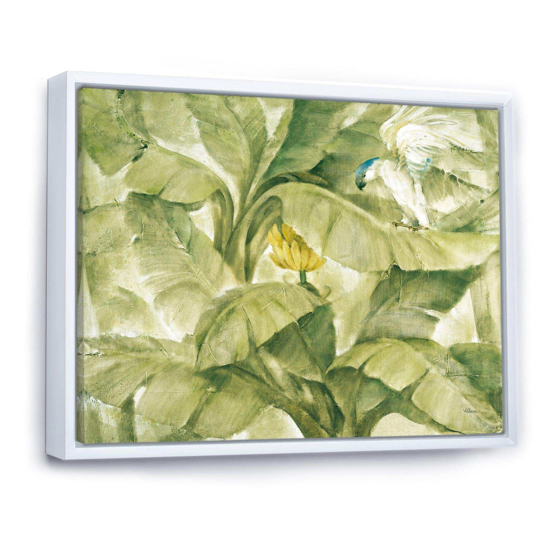 Tropical Canopy II Green - Farmhouse Living Room Wall Decor