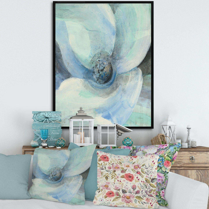 Watercolor Moonlight Magnolia II - Farmhouse Wall Art Prints