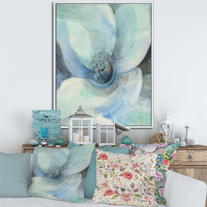 Watercolor Moonlight Magnolia II - Farmhouse Wall Art Prints
