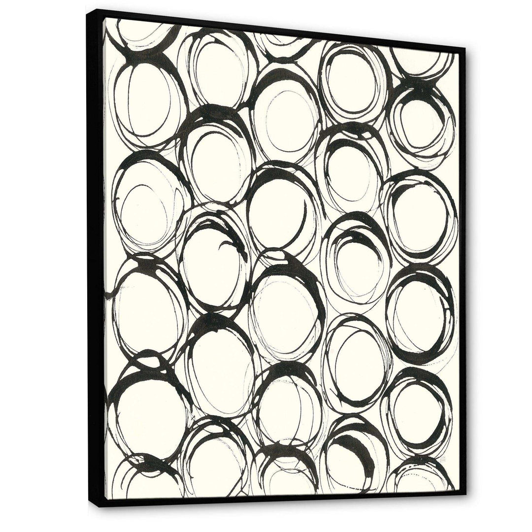 minimalist black and white II - Mid-Century Modern Bedroom Wall Art