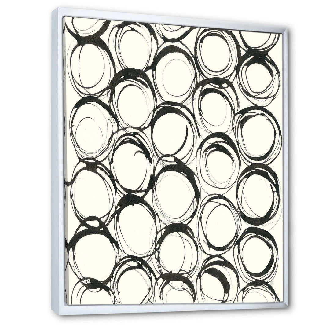 minimalist black and white II - Mid-Century Modern Bedroom Wall Art