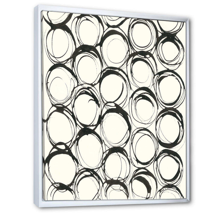 minimalist black and white II - Mid-Century Modern Bedroom Wall Art