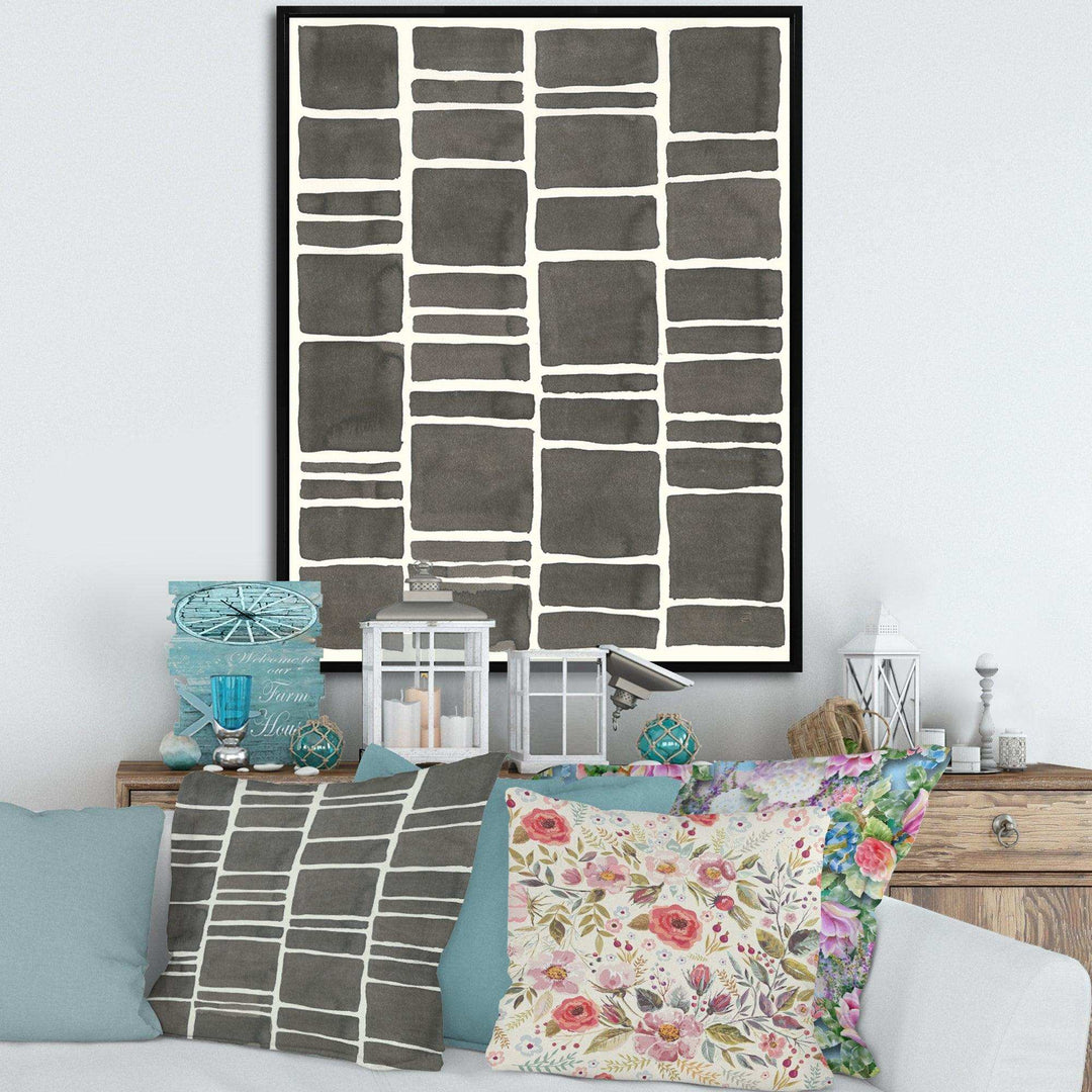Minimalist Graphics IV - Mid-Century Modern Living Room Wall Decor