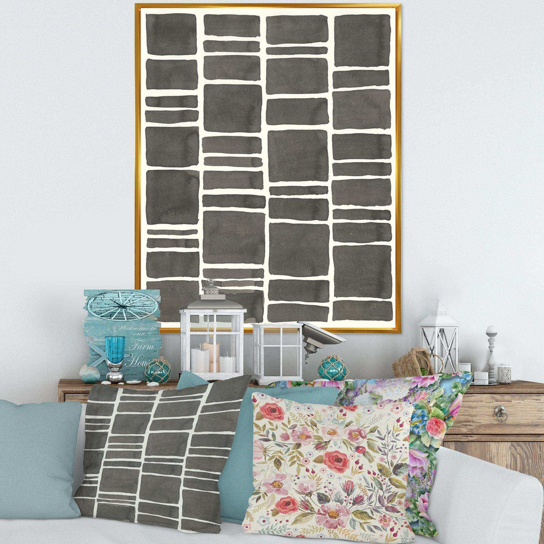 Minimalist Graphics IV - Mid-Century Modern Living Room Wall Decor