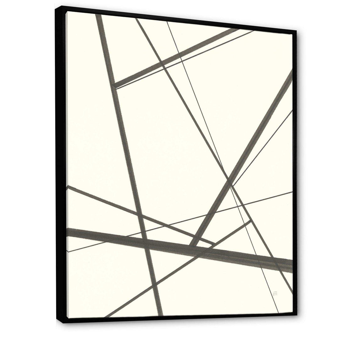minimalist black and white IV - Mid-Century Modern Wall Art Prints