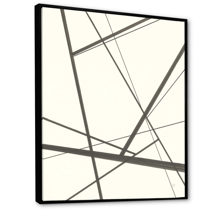 minimalist black and white IV - Mid-Century Modern Wall Art Prints