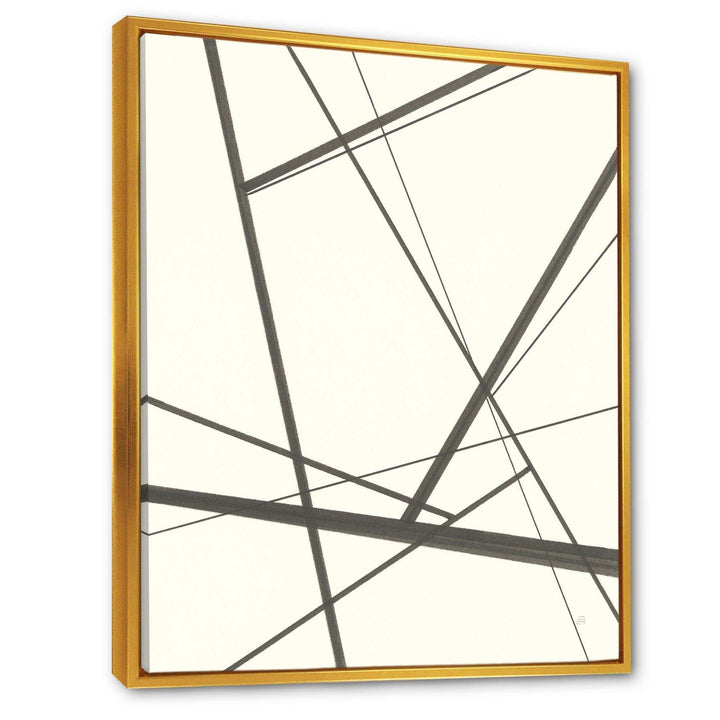 minimalist black and white IV - Mid-Century Modern Wall Art Prints