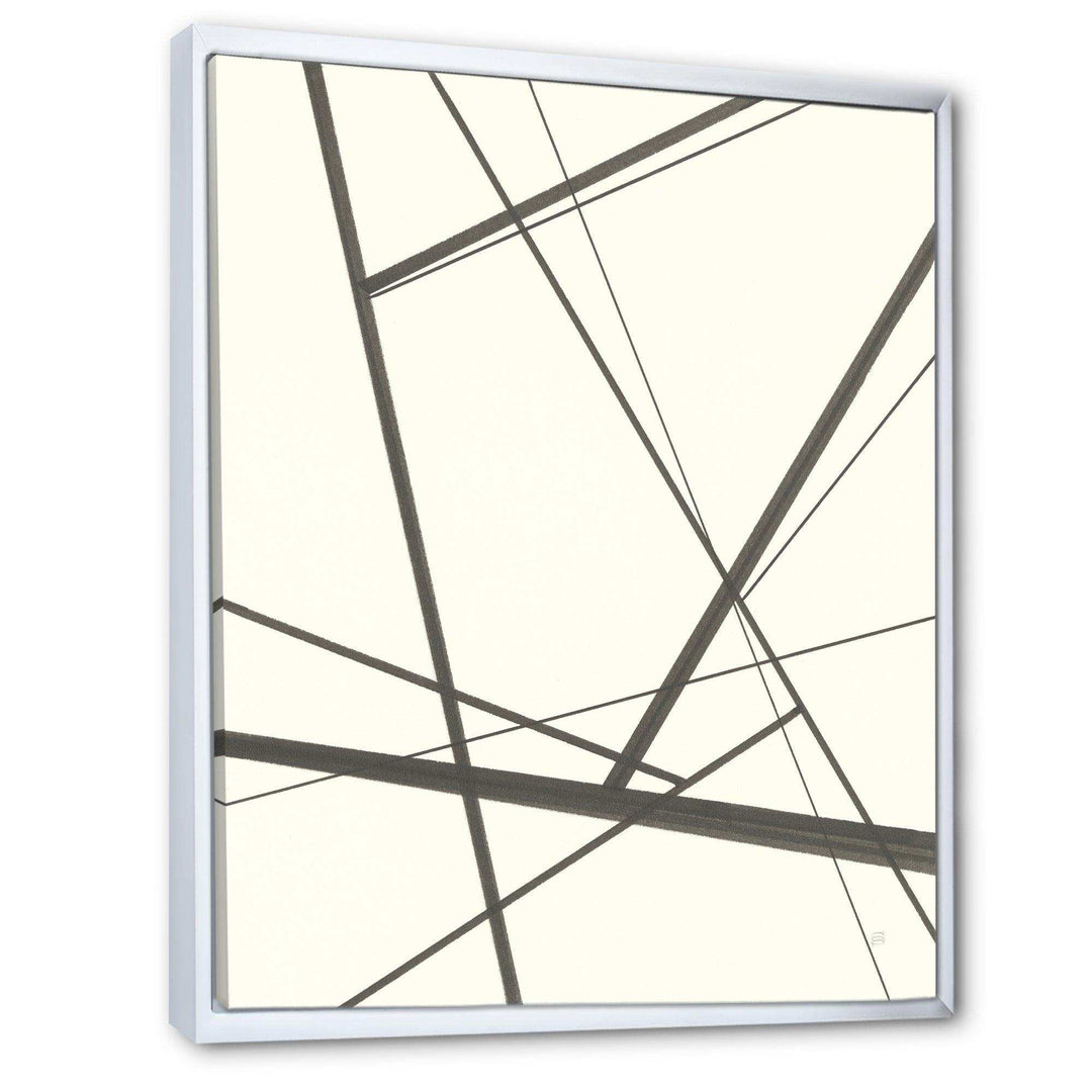 minimalist black and white IV - Mid-Century Modern Wall Art Prints
