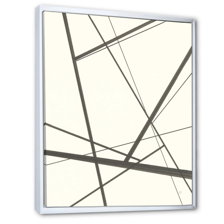 minimalist black and white IV - Mid-Century Modern Wall Art Prints