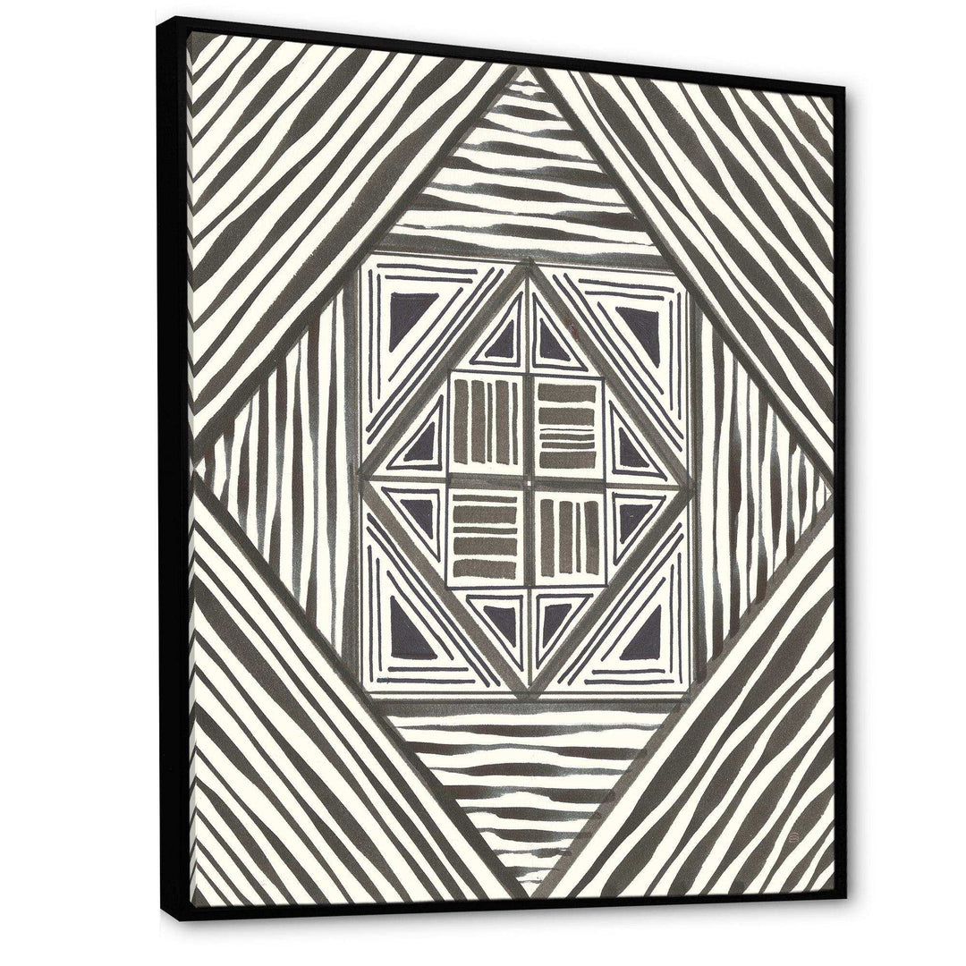 Minimalist Graphics II - Mid-Century Modern Canvas Wall Art