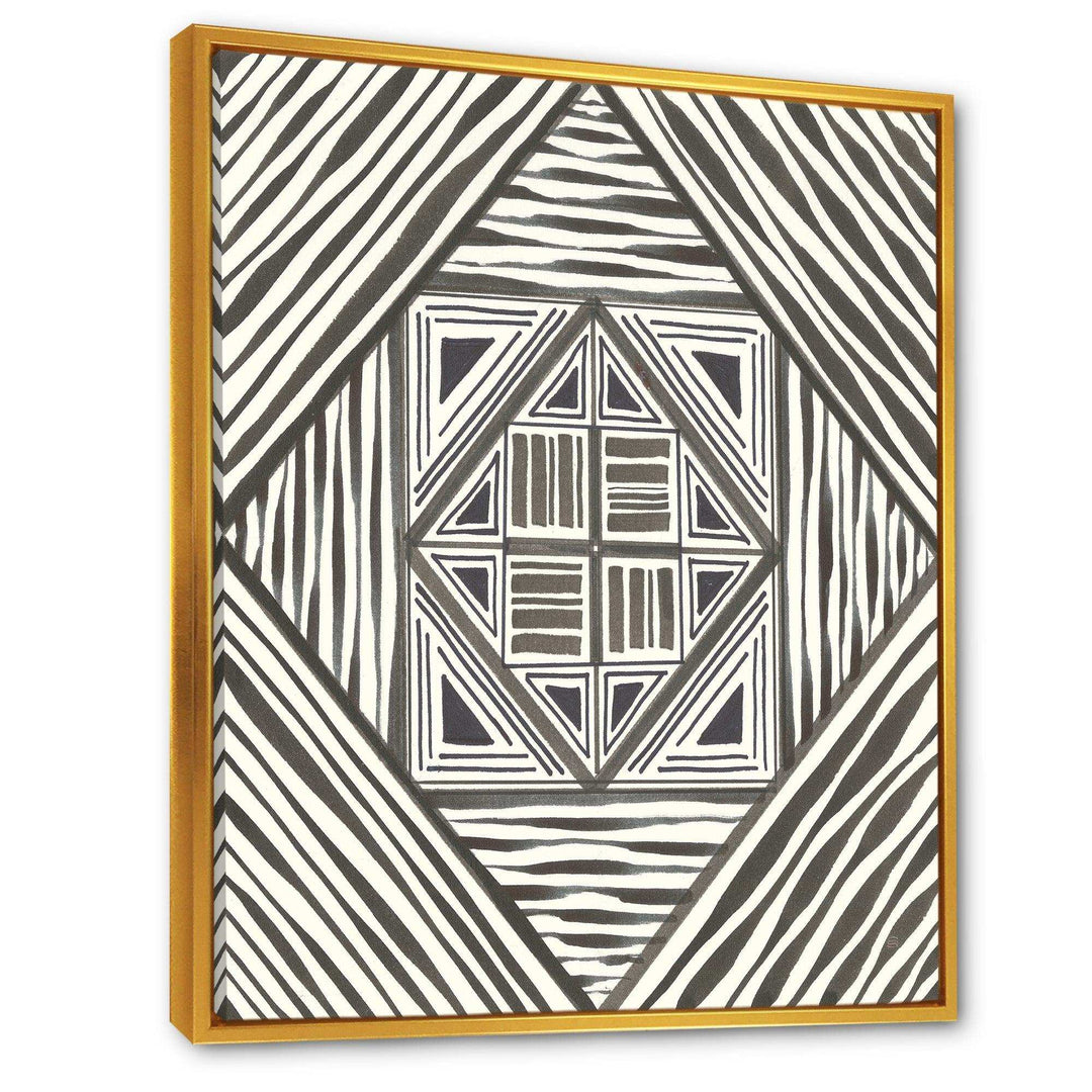 Minimalist Graphics II - Mid-Century Modern Canvas Wall Art