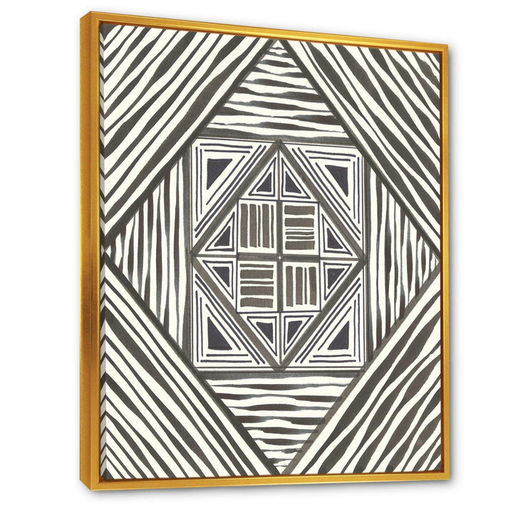 Minimalist Graphics II - Mid-Century Modern Canvas Wall Art