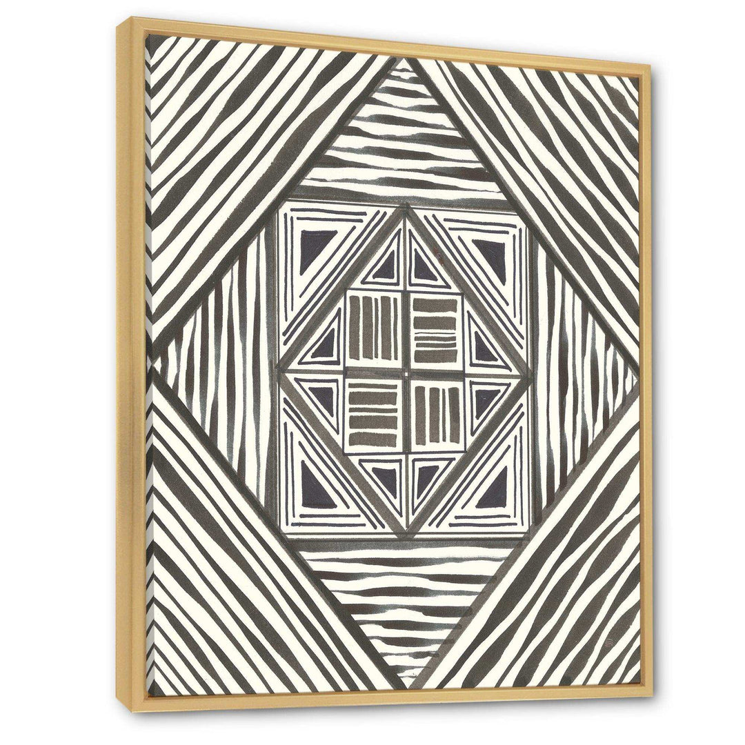 Minimalist Graphics II - Mid-Century Modern Canvas Wall Art