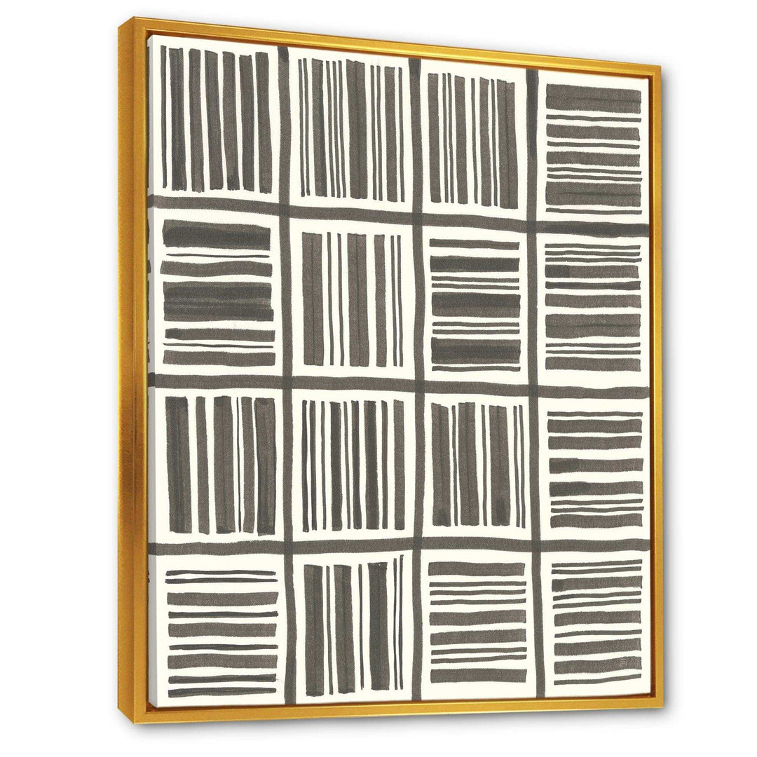 Minimalist Graphics I - Mid-Century Modern Canvas Wall Art