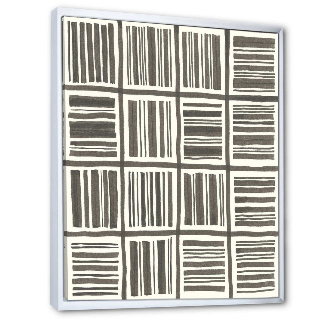 Minimalist Graphics I - Mid-Century Modern Canvas Wall Art