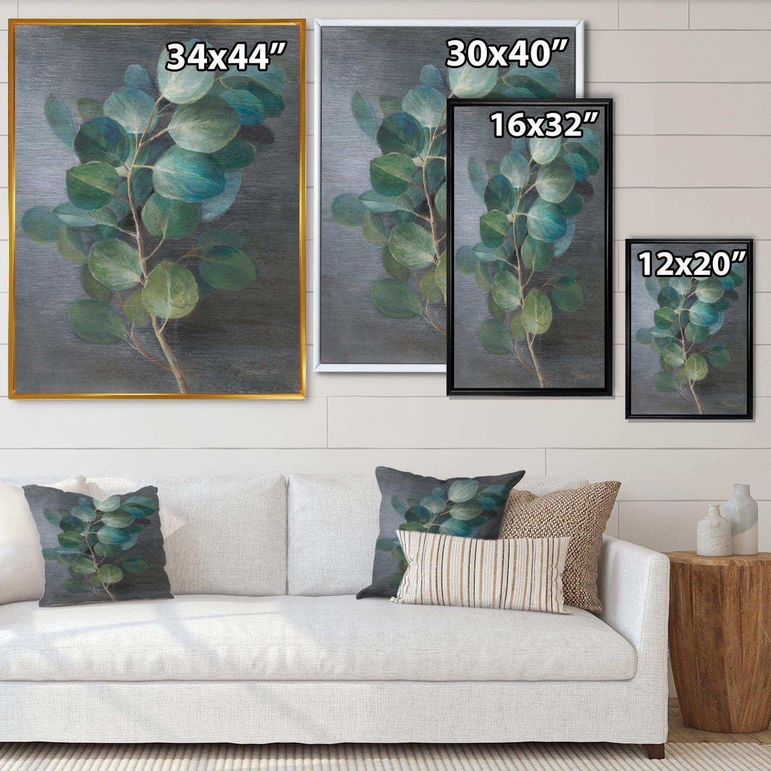 Fresh leaves I - Farmhouse Living Room Wall Decor