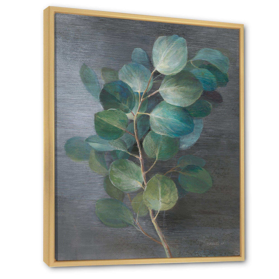 Fresh leaves I - Farmhouse Living Room Wall Decor