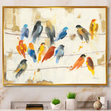 Multicolor Bird Meeting