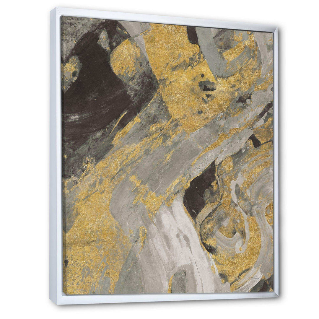 Marble Gold and Black - Modern Wall Art Prints