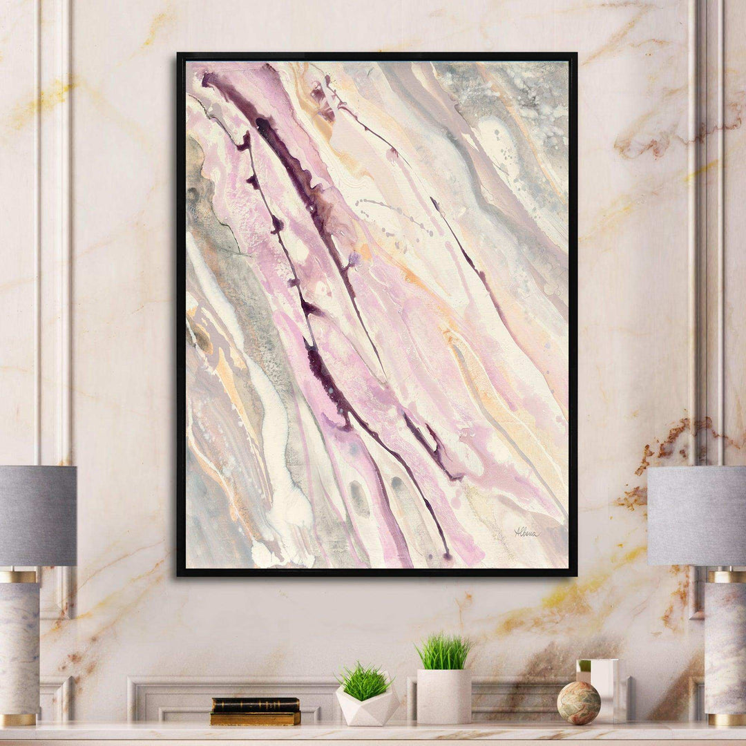 Shaby Pink Marble - Shabby Chic Living Room Wall Decor