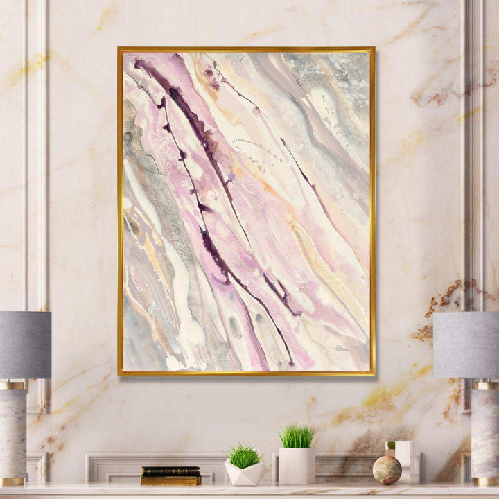 Shaby Pink Marble - Shabby Chic Living Room Wall Decor