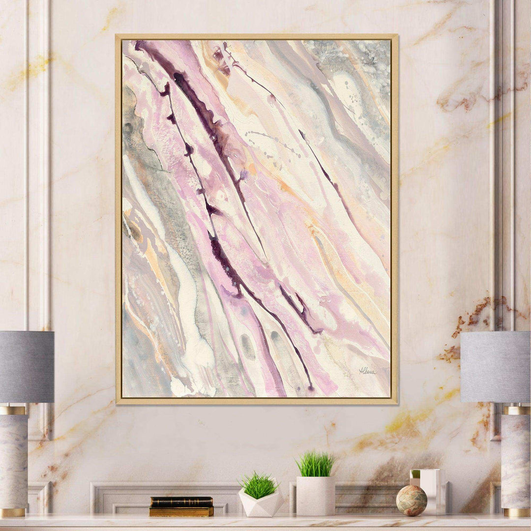 Shaby Pink Marble - Shabby Chic Living Room Wall Decor