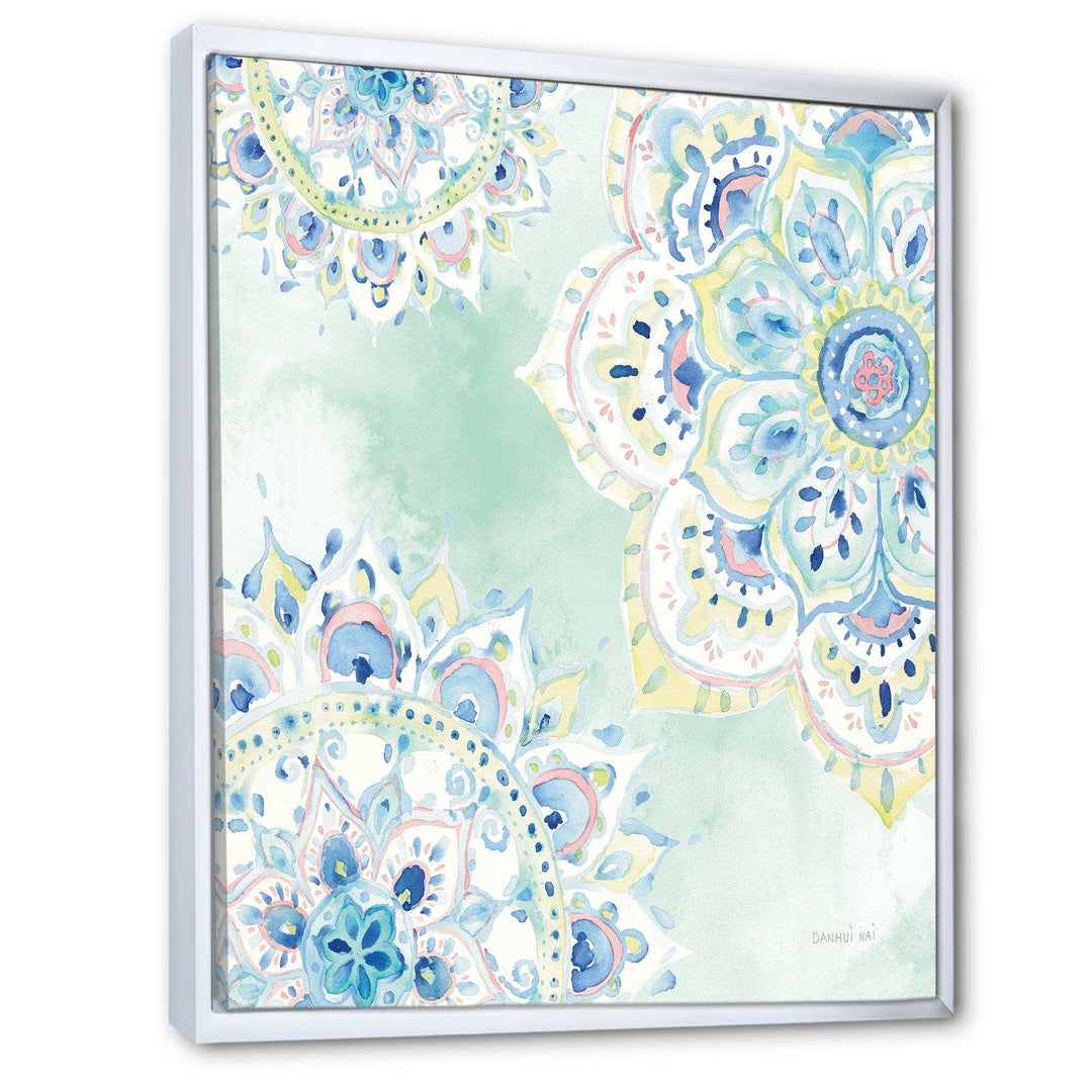 Watercolor mandalas IV - Farmhouse Canvas Wall Art