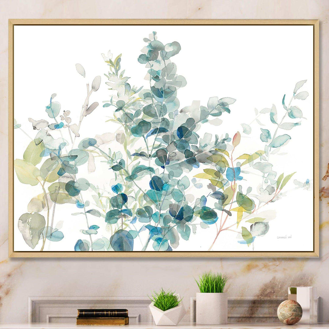 Eucalyptus Natural Element - Traditional Living Room Wall Decor