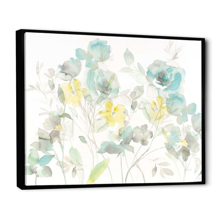 Aqua Rose Natural Element - Traditional Wall Art Prints