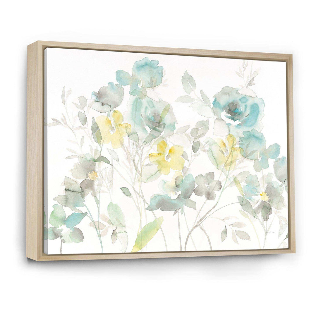 Aqua Rose Natural Element - Traditional Wall Art Prints