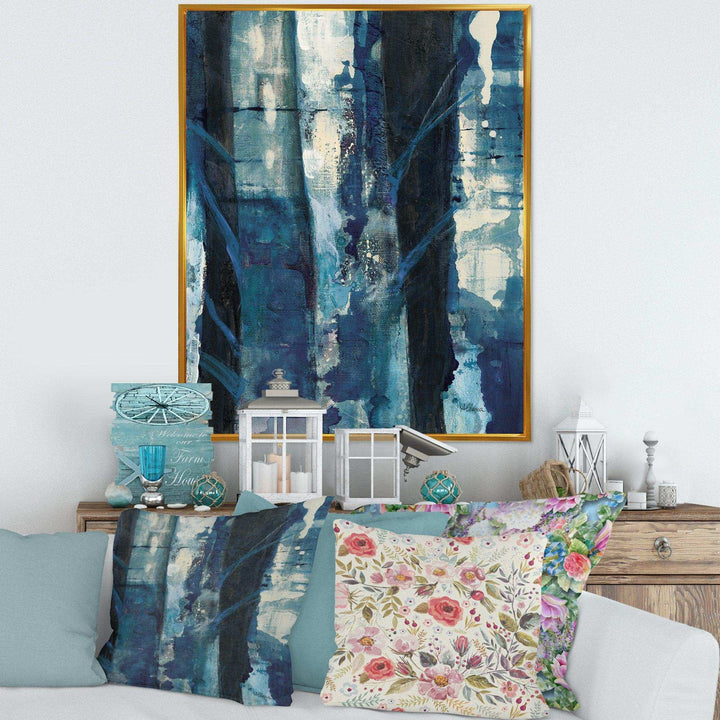 Deep Woods I Indigo - Traditional Wall Art Prints