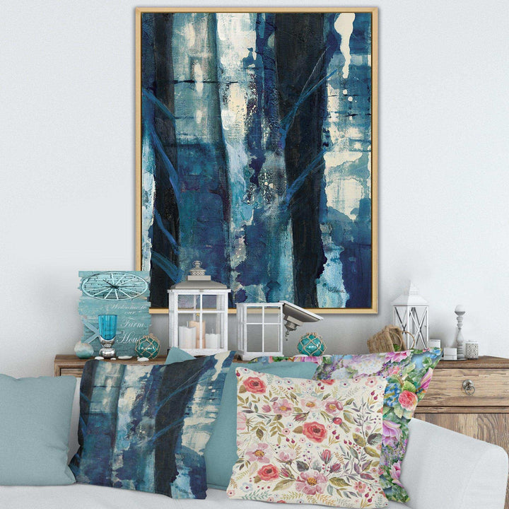 Deep Woods I Indigo - Traditional Wall Art Prints