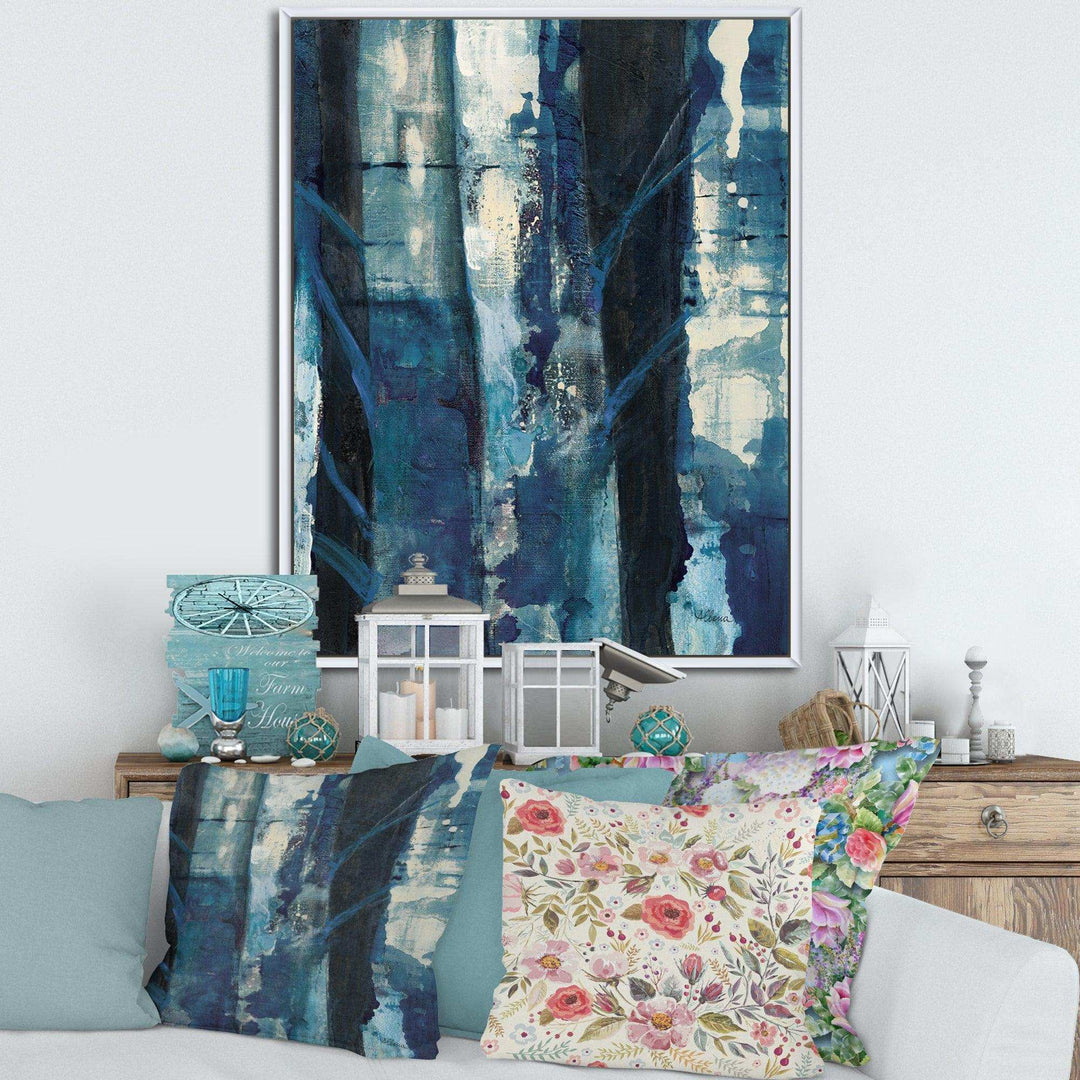 Deep Woods I Indigo - Traditional Wall Art Prints