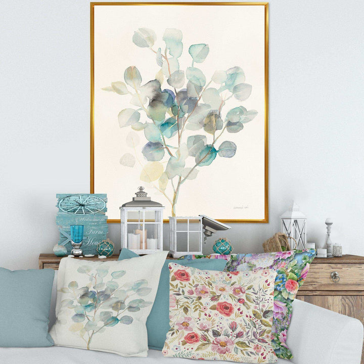 Eucalyptus leaves I - Traditional Bedroom Wall Art