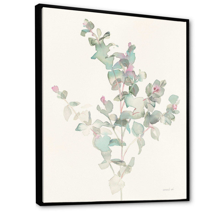 Eucalyptus leaves II - Traditional Bedroom Wall Art