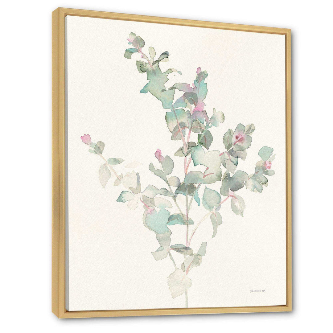 Eucalyptus leaves II - Traditional Bedroom Wall Art