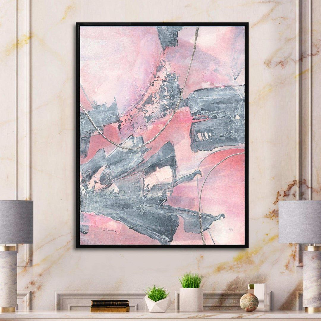 Durty Shabby Pink Blush III - Shabby Chic Wall Art Prints