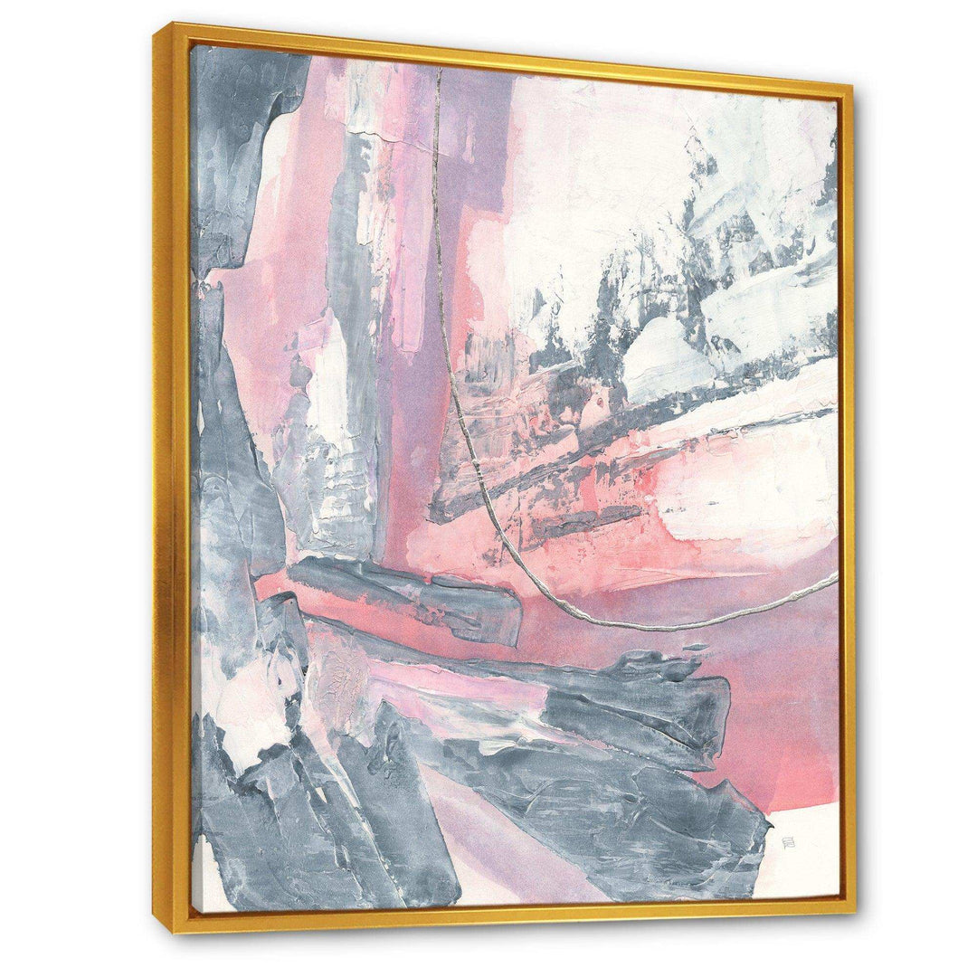 Durty Shabby Pink Blush I - Shabby Chic Bedroom Wall Art