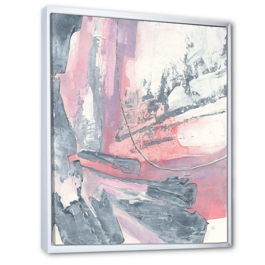 Durty Shabby Pink Blush I - Shabby Chic Bedroom Wall Art