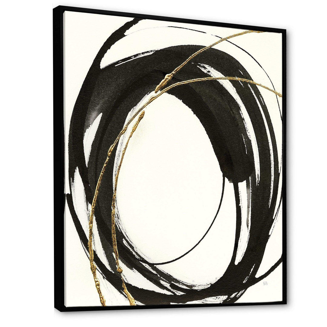Gold Glamour Circle I - Posh &amp; Luxe Wall Art Prints