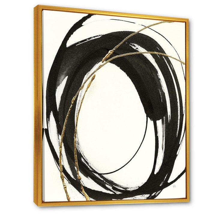Gold Glamour Circle I - Posh &amp; Luxe Wall Art Prints
