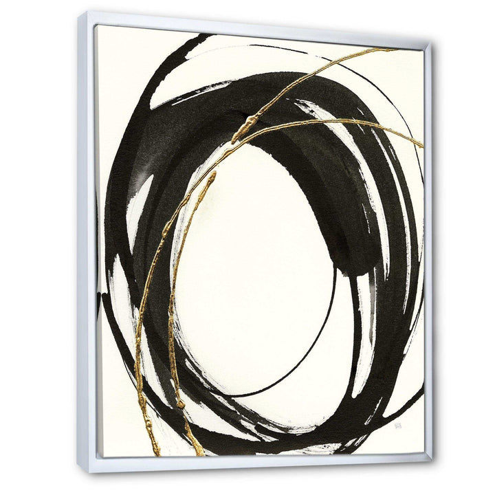 Gold Glamour Circle I - Posh &amp; Luxe Wall Art Prints