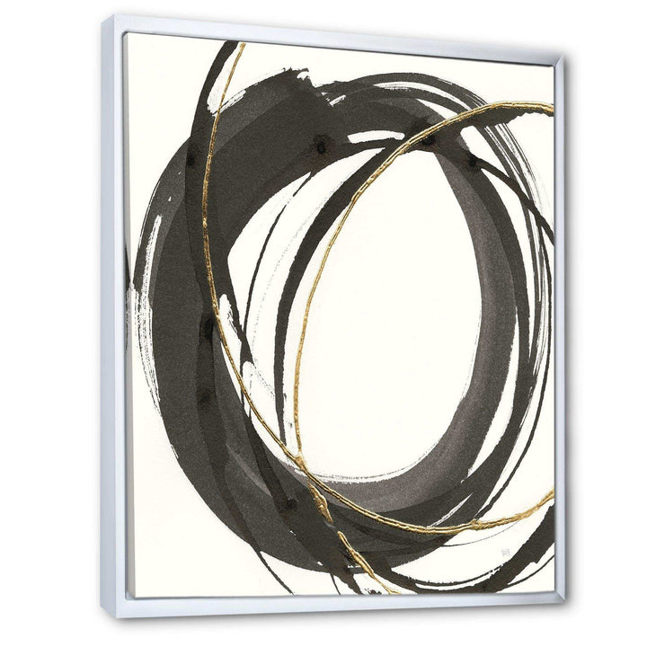 Gold Glamour Circle IV - Posh &amp; Luxe Wall Art Prints