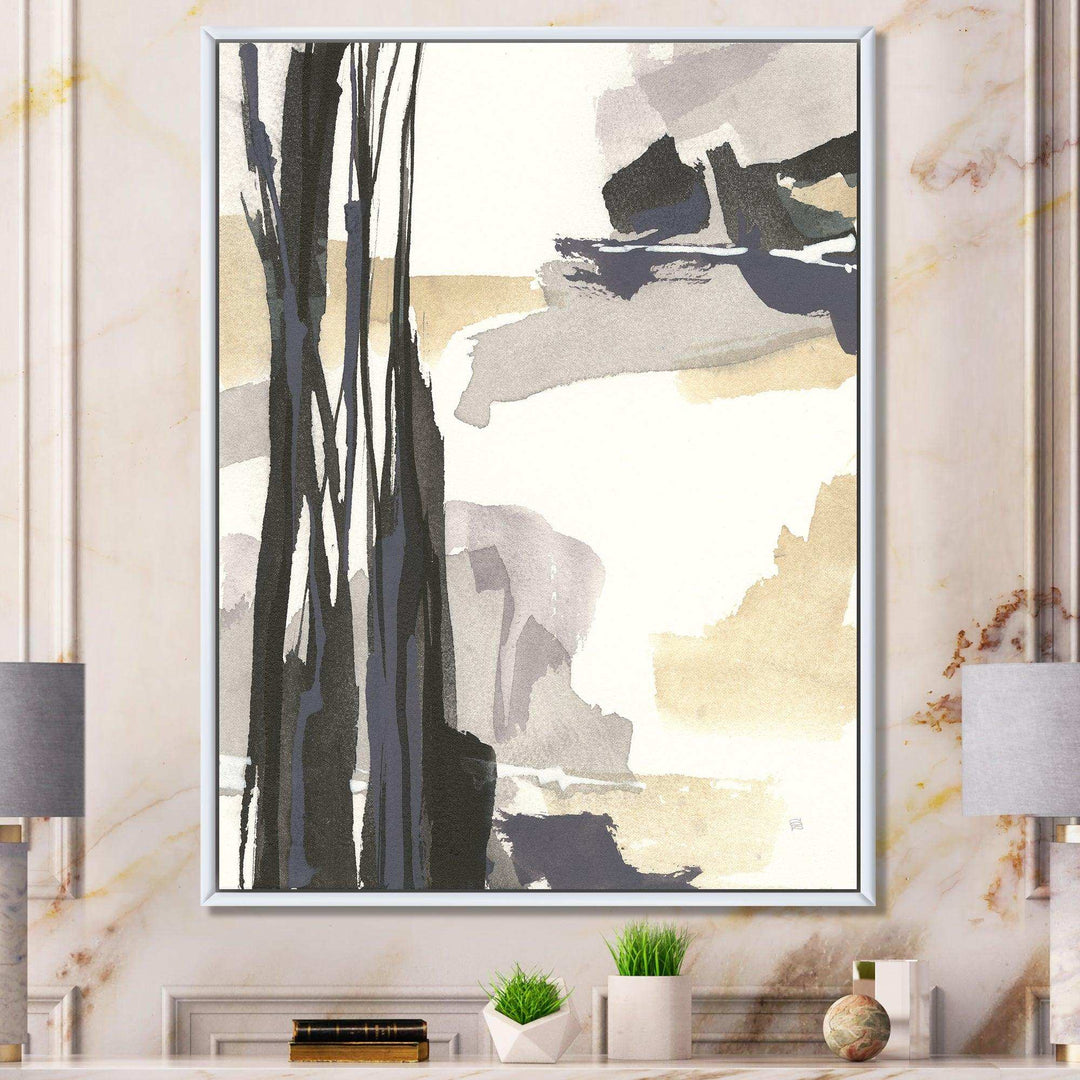 Glam Dancing shape II - Modern Living Room Wall Decor