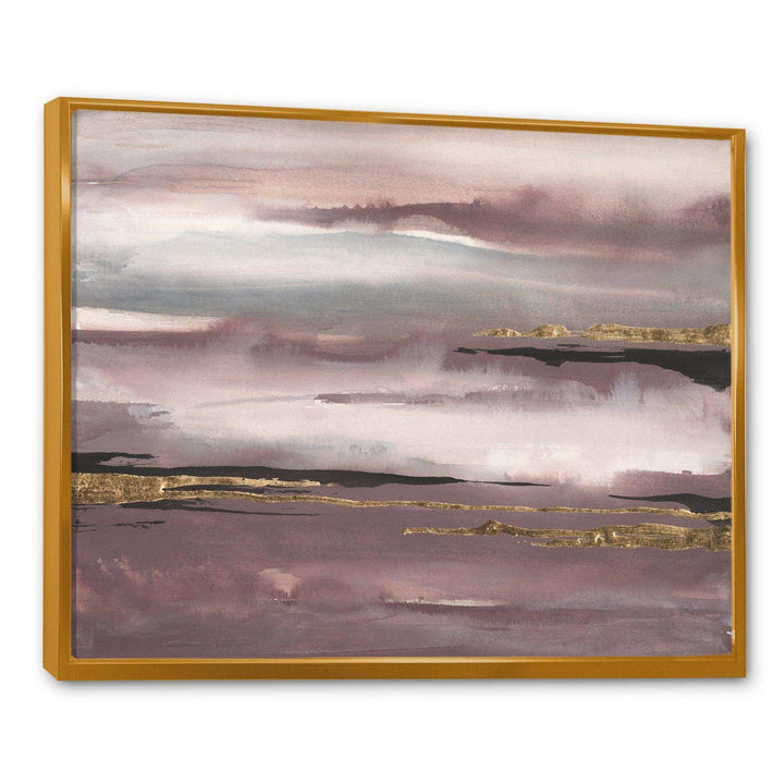Purple Glam Storm IV - Modern Wall Art Prints