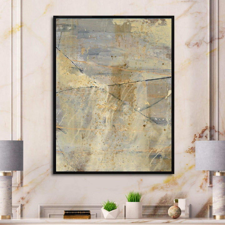 Geometric Cream Block I - Modern Wall Art Prints
