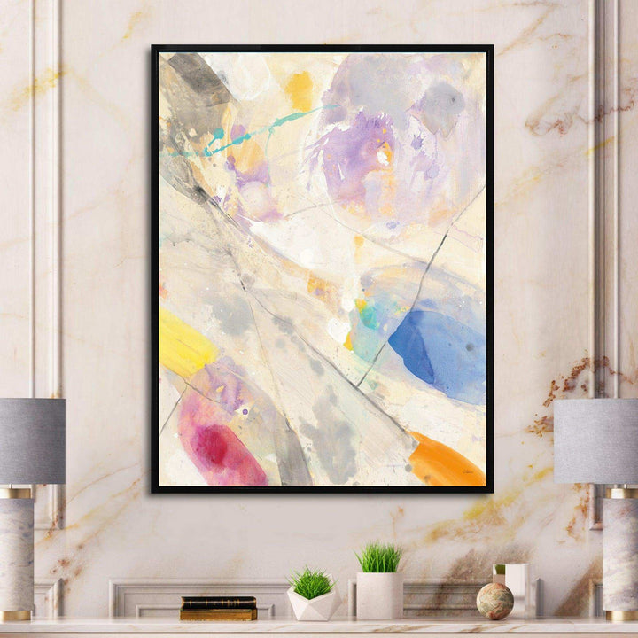 Spring Minimalist Confetti I - Modern Wall Art Prints
