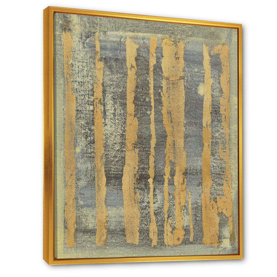Glam Metallic Form IV - Modern Living Room Wall Decor