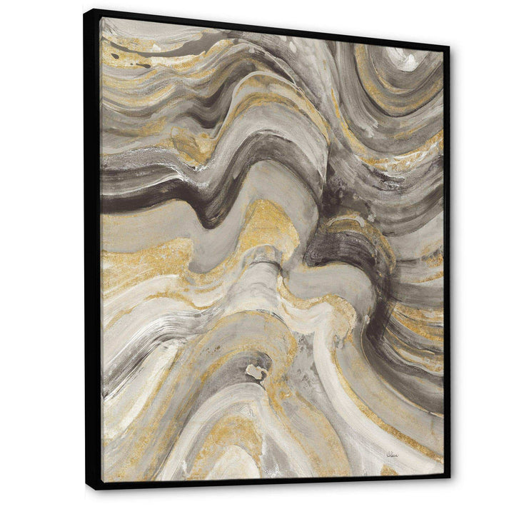 Glam Gold Canion - Modern Living Room Wall Decor